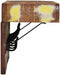 vidaXL - Kapstok - met - Plank - - - Wandgemonteerd - - - Massief - Teruggewonnen - Hout - & - Metaal
