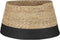 House of Seasons Kerstboomrok - H26 x Ø50 cm - Zeegras - Zwart