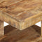 vidaXL - Salontafel - 45x45x40 - cm - massief - mangohout