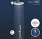 GROHE QuickFix Precision - Inbouw douchesysteem - Thermostaatkraan - Chroom