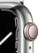 Apple Watch Series 7 - 41mm - Roestvrij staal - Zilver - GPS + Cellular