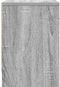 vidaXL - Nachtkastje - met - lade - 39x28x41 - cm - grijs - sonoma - eikenkleurig