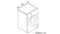 BOSCH WDU8H540NL - Was-droogcombinatie - 6 kg wassen en drogen - Wit