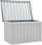 vidaXL - Tuinbox - 109x67x65 - cm - grijs