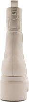 GUESS Keanna - Chelsea boots - Luxe stoffen bovenkant - Wit