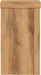 vidaXL - Plantenstandaards - 2 - st - 10x10x18 - cm - hout - artisanaal - eiken