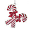 Kurt s adler - Ornament metaal zuurstok rood wit l10cm