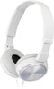 Sony MDR-ZX310AP - On-ear koptelefoon - Lichtgewicht opvouwbaar - Wit