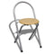 vidaXL - Ontbijttafelset - met - twee - stoelen - (inklapbaar)
