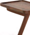 Light & Living - Bijzettafel QIANO - 45x42x63cm - Bruin