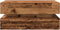 vidaXL - Salontafel - met - LED-verlichting - 90x50x40 - cm - oud - houtkleurig