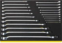 Stahlwille 96838771 TCS 14/21, 6-36MM Ring-steeksleutelset Sleutelbreedte (metrisch) 8 - 19 mm