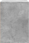 vidaXL - Ladekast - 80x41x58 - cm - bewerkt - hout - betongrijs