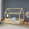 Juskys Marli - Kinderbed - Valbeveiliging Lattenbodem - Houtkleur 80x160 cm