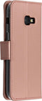Accezz Hoesje Geschikt voor Samsung Galaxy A3 (2017) Hoesje Met Pasjeshouder - Accezz Wallet Softcase Bookcase - Roze