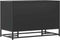 vidaXL - Schoenenbank - 80x40x53,5 - cm - bewerkt - hout - en - metaal - zwart