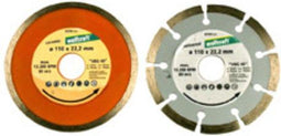 Wolfcraft Diamantschijfenset -Set van 2 - Ø 110 mm