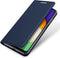 Dux Ducis - Geschikt voor Samsung Galaxy A04s - Slim bookcase hoesje - Donkerblauw