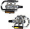 Tecora Klikpedalenset Combi Spd 9/16 Inch Zilver