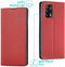iMoshion Hoesje Geschikt voor Oppo A74 (4G) Hoesje Met Pasjeshouder - iMoshion Slim Folio Bookcase - Rood