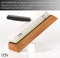 Dubbelzijdige Wetsteen Slijpsteen set 1000 4000 - Edelkorund (18x6x3 CM) - met E-book voor slijpen van messen - Messenslijper - VDN