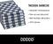 DDDDD - Theedoeken - Set van 6 - 65x65cm - Blauw (6 stuks)