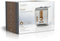 Nedis KABT510EWT - Broodrooster - 2 brede sleuven 900W - Wit met RVS en houtaccenten