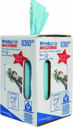 Wypall reinigingsdoeken X60 handige doos met 150 doeken