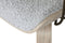 Keukenstoel Home ESPRIT Grijs Polyester Hout 51 x 55 x 76,5 cm
