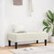 vidaXL - Ligbed - Crème - 113 - cm - Velvet