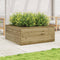 vidaXL - Plantenbak - 110x110x46 - cm - geïmpregneerd - grenenhout