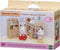 Sylvanian Families 4254 kinderslaapkamermeubels- inrichting poppenhuis- stapelbed- 25 onderdelen- 2 knuffelbeertjes