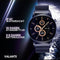 Valante Fit-Pro Smartwatch - Smartwatch Dames en Heren - Zwart - 41 mm - Stappenteller - Hartslagmeter - Bloeddrukmeter - Bellen via Bluetooth