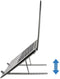 Conceptronic ERGO - Laptopstandaard - Vouwbaar - Aluminium