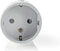 Nedis SmartLife - Smart Plug - Draadloos - Stroommeter - Binnen - 2500W (1x)