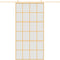 vidaXL - Schuifdeur - 102,5x205 - cm - mat - ESG-glas - en - aluminium - goudkleurig