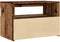 vidaXL - Tv-meubel - met - LED - 60x35x40 - cm - bewerkt - hout - oud - hout