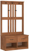 vidaXL - Halboom - SANDENS - 87x40x159,5 - cm - massief - grenenhout