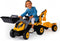 SMOBY Builder Max - Trekker met aanhanger - 1m80 - Geel