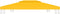 vidaXL - Prieeldak - 2-laags - 310 - g/m² - 4x3 - m - geel