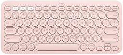 Logitech K380 - Draadloos Toetsenbord - Multi-Device - Roze