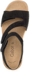 Gabor 734.1 - Sandalen - Klittenbandsluiting - Zwart - Maat 38