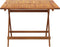 Tuintafel inklapbaar 90x90x75 cm massief acaciahout