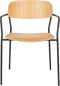 ANLI STYLE ARMCHAIR JOLIEN BLACK/WOOD