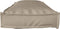 vidaXL - Ligbedkussen - voor - Bank - Taupe - 120x40x8 - cm - Oxford - Stof