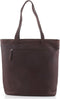 Chesterfield Bonn Leren Shopper - Laptoptas 14 inch - Donker Bruin