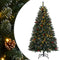 vidaXL - Kunstkerstboom - met - 300 - LED's - 180 - cm