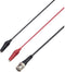Hosa Technology MSC-100 - BNC-meetsnoer 114 cm - Belastbaar tot 30 V 1 A - Zwart