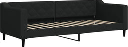 vidaXL - Slaapbank - 80x200 - cm - stof - zwart