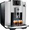 Jura E6 (2022) - Volautomatische koffiemachine - Cappuccino met één druk op de knop - Platina